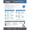 ServClean® Hand Hygiene Sell Sheet (USA- English)
